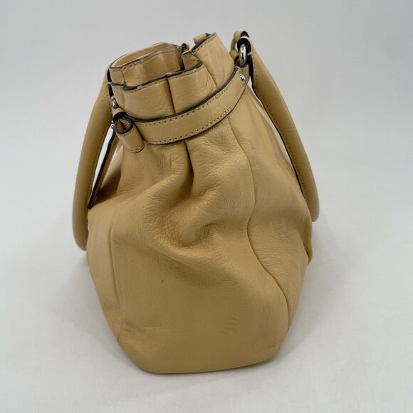 Coach Madison Kara Handbag Satchel Canary Yellow Leather M1220-22262 Dustbag - Picture 8 of 16